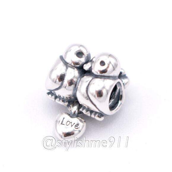 Authentic PANDORA Love Birds Charm  - 791033 - Picture 9 of 13